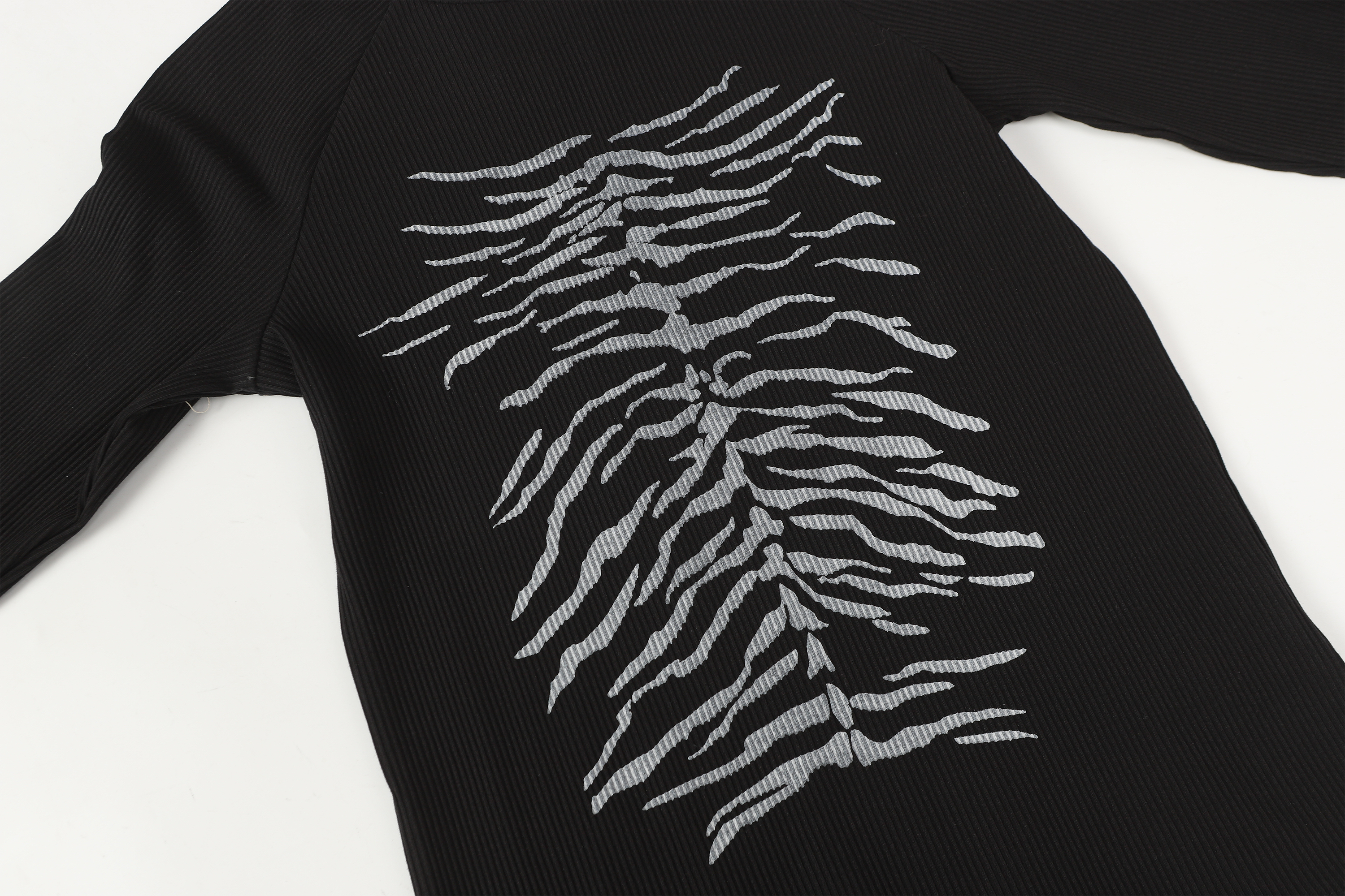 CLP Ribcage Graphic Fitted Long Sleeve Tee