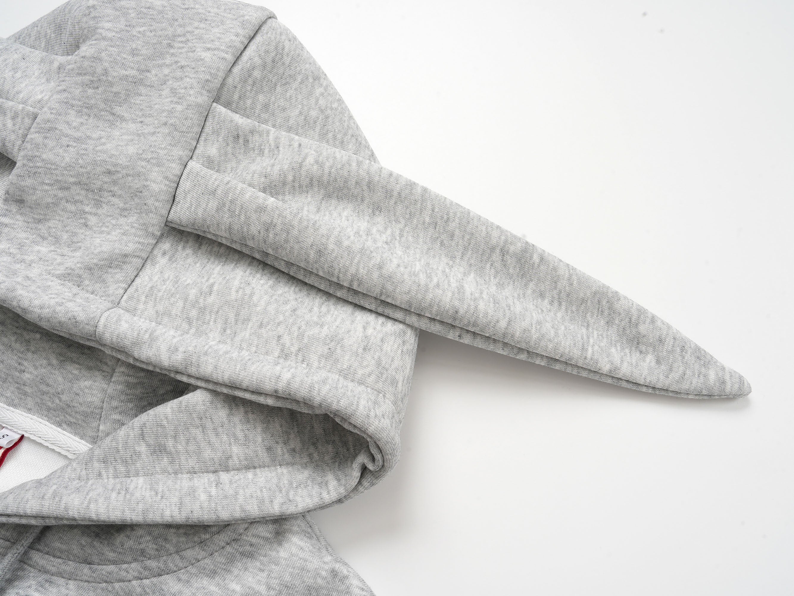 CLP Rabbit Ear Doodle Zip-Up Hoodie