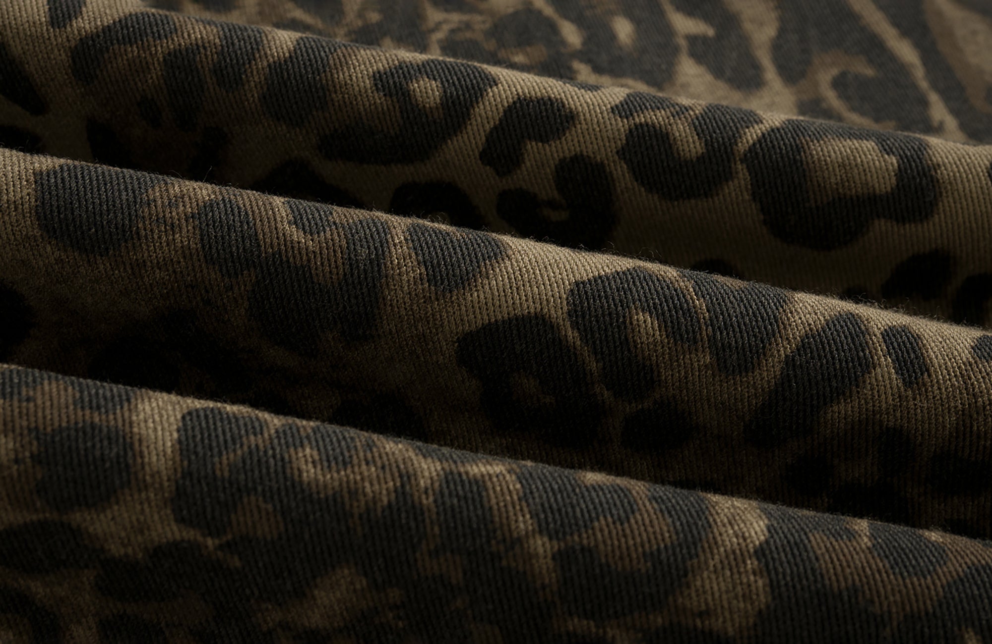 SADSOUP Leopard Cargo Wide-Leg Pants