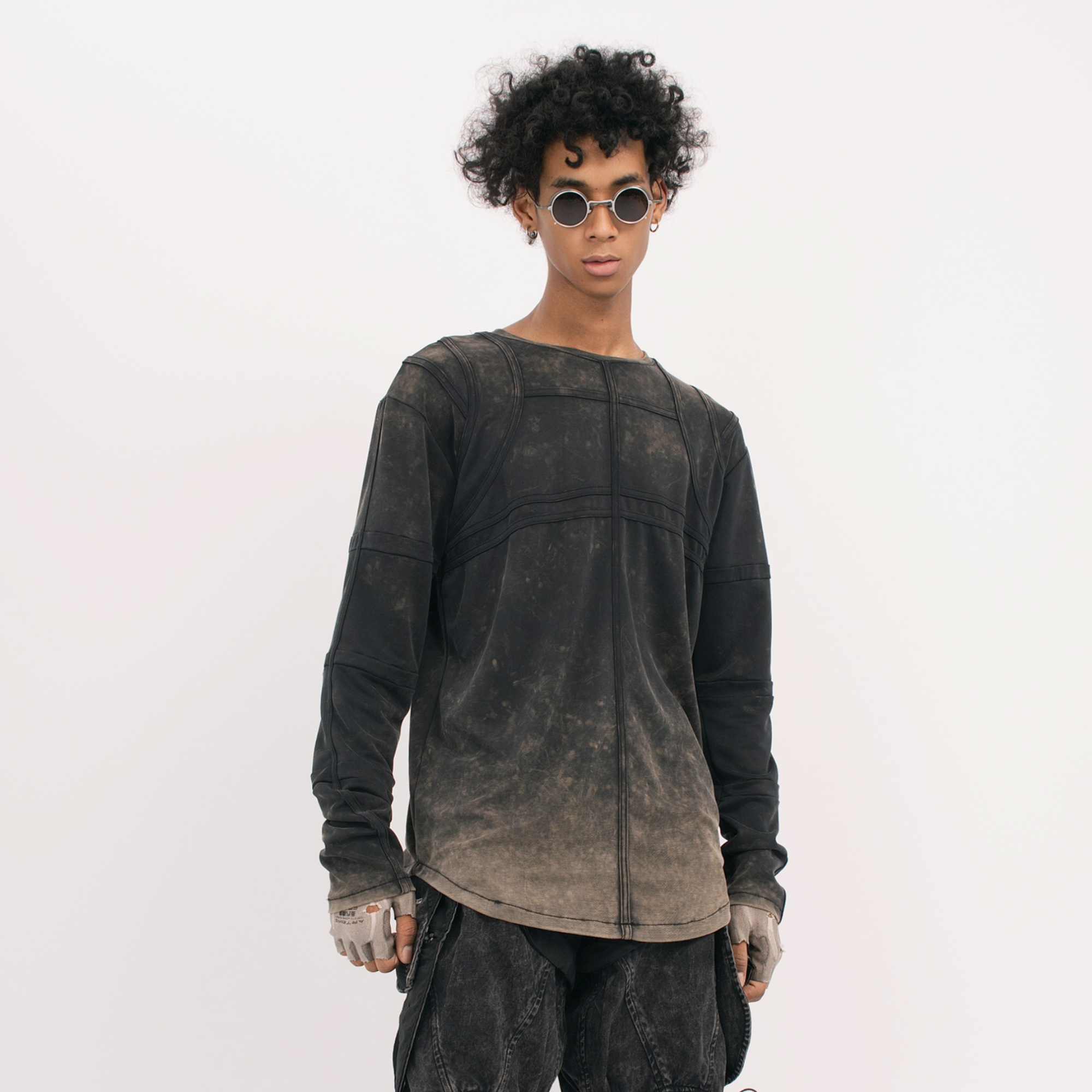 STEAM Spliced Long-Sleeve Tee