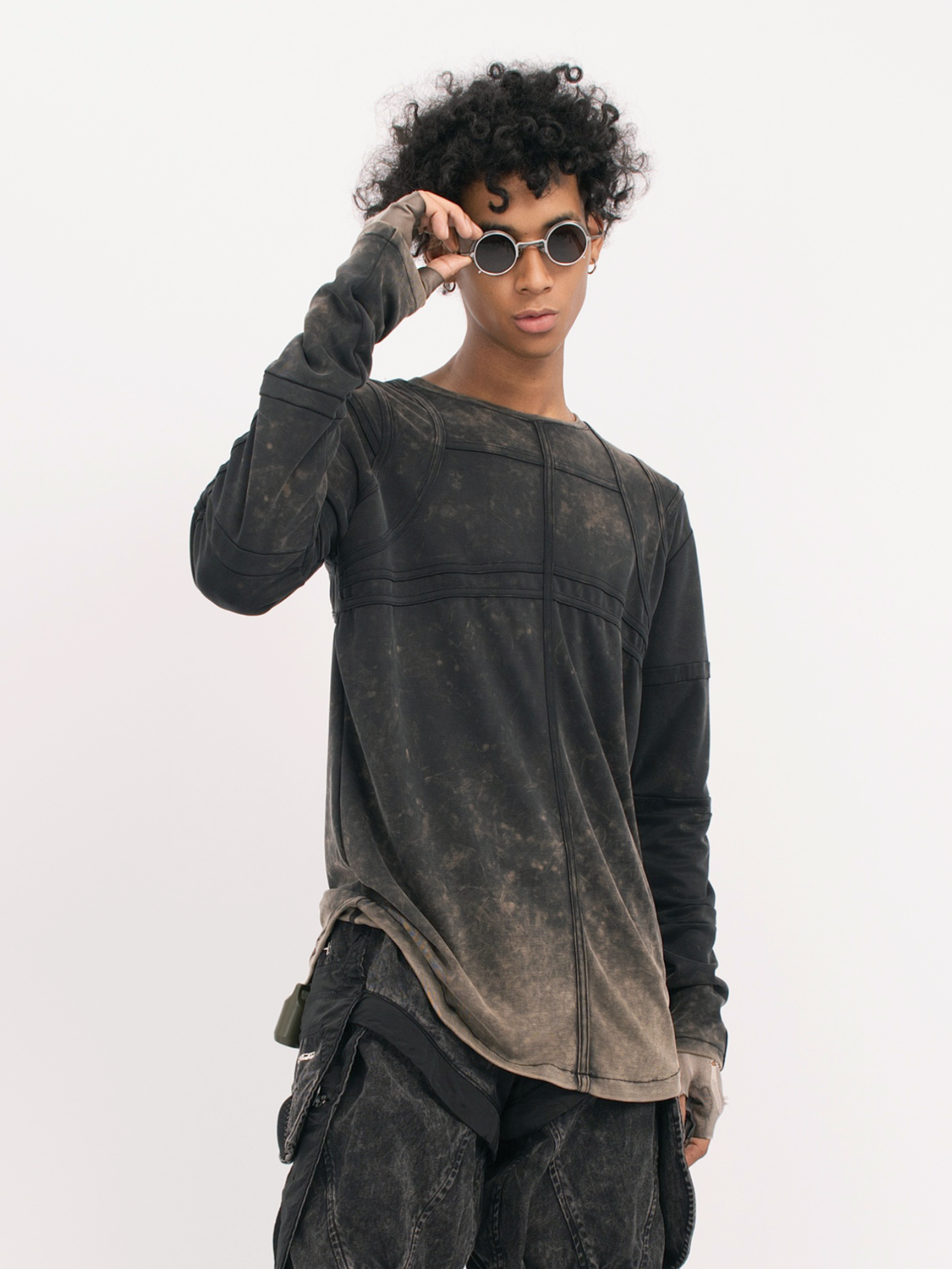 STEAM Spliced Long-Sleeve Tee