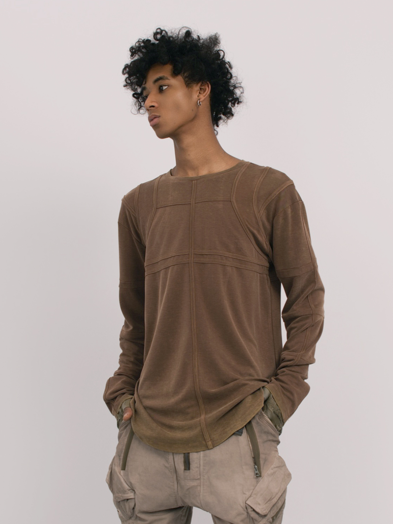 STEAM Spliced Long-Sleeve Tee