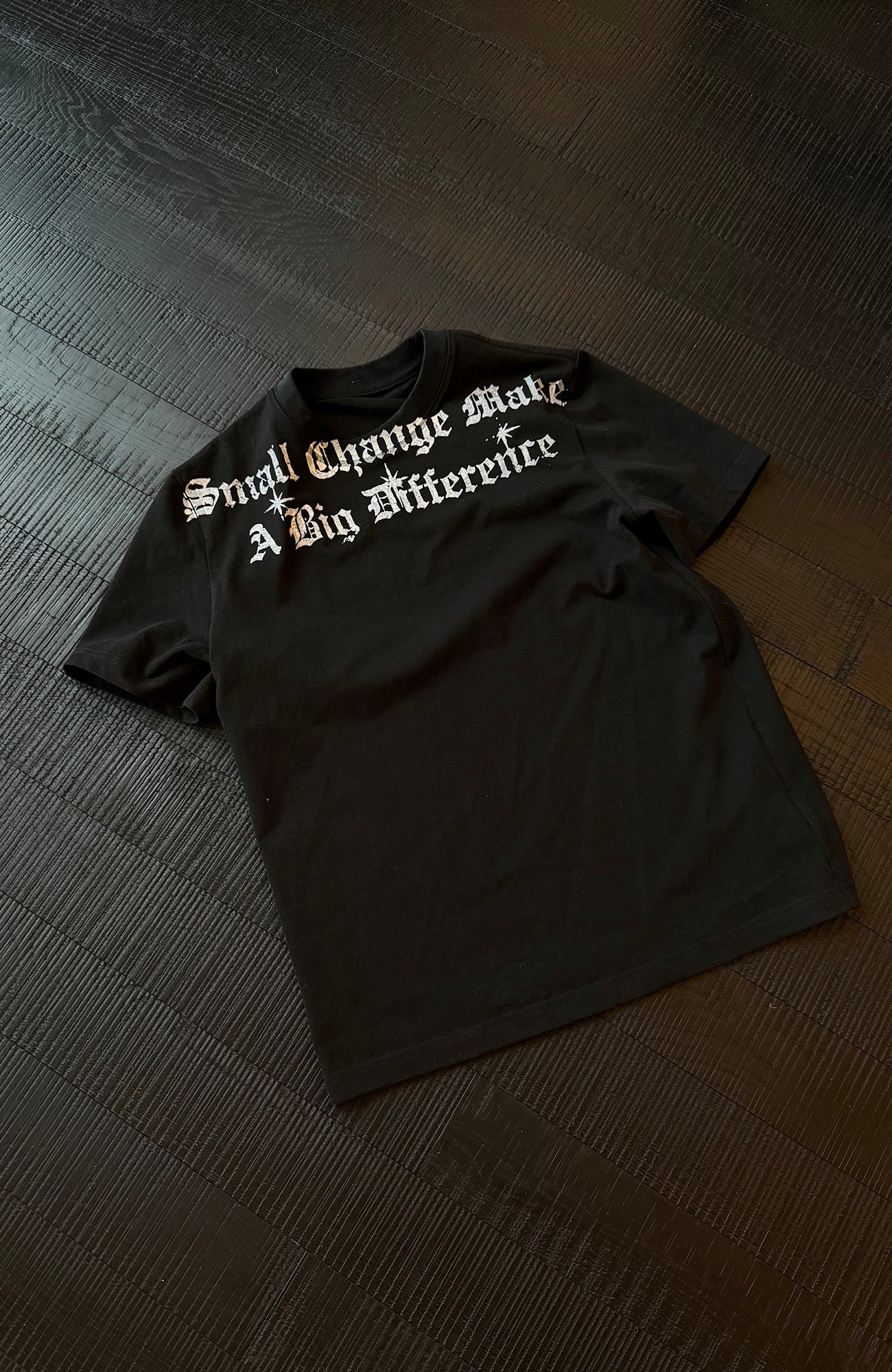 KREATE Fade-Wash Slogan Tee, premium urban and streetwear designers apparel on PROJECTISR.com, KREATE