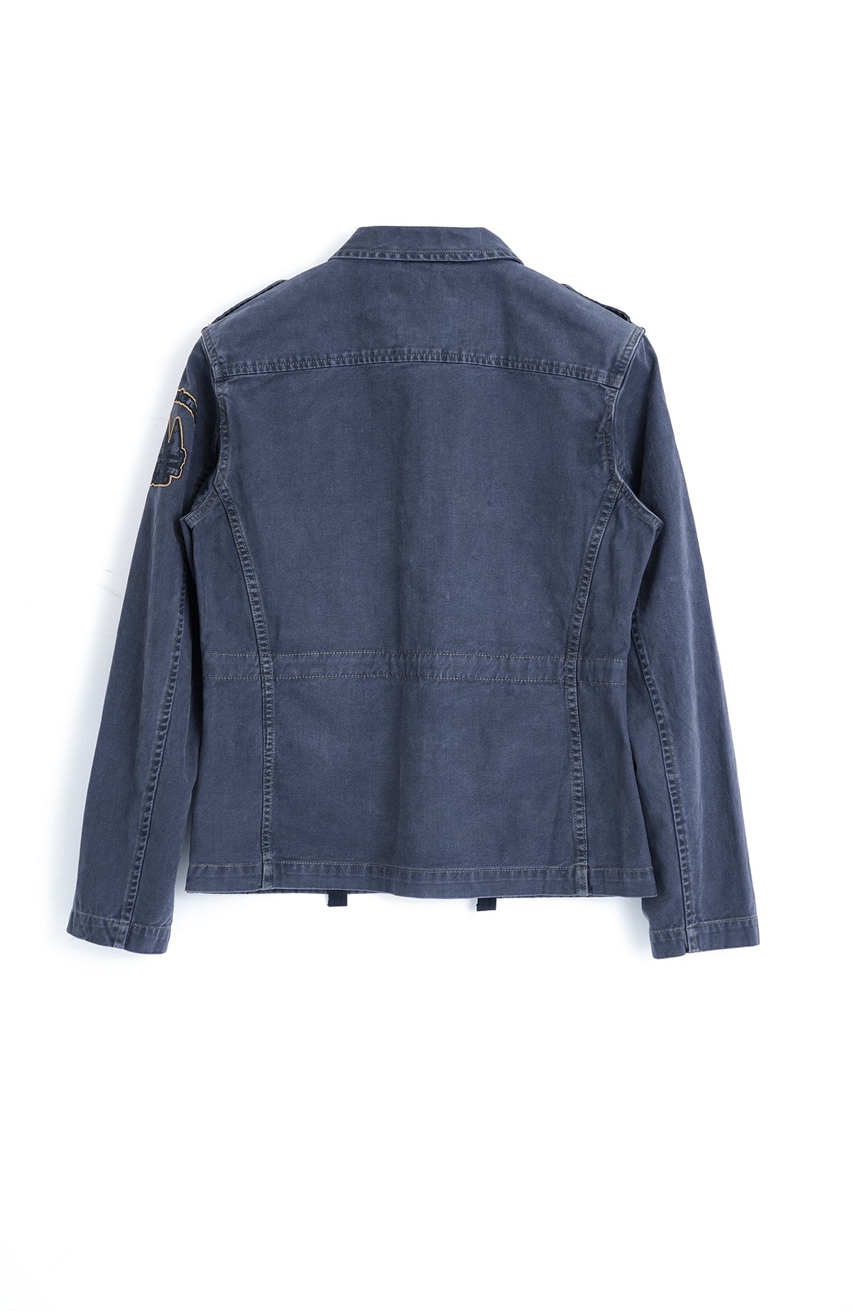 IN EXISTENCE Washed Faded Military Jacket