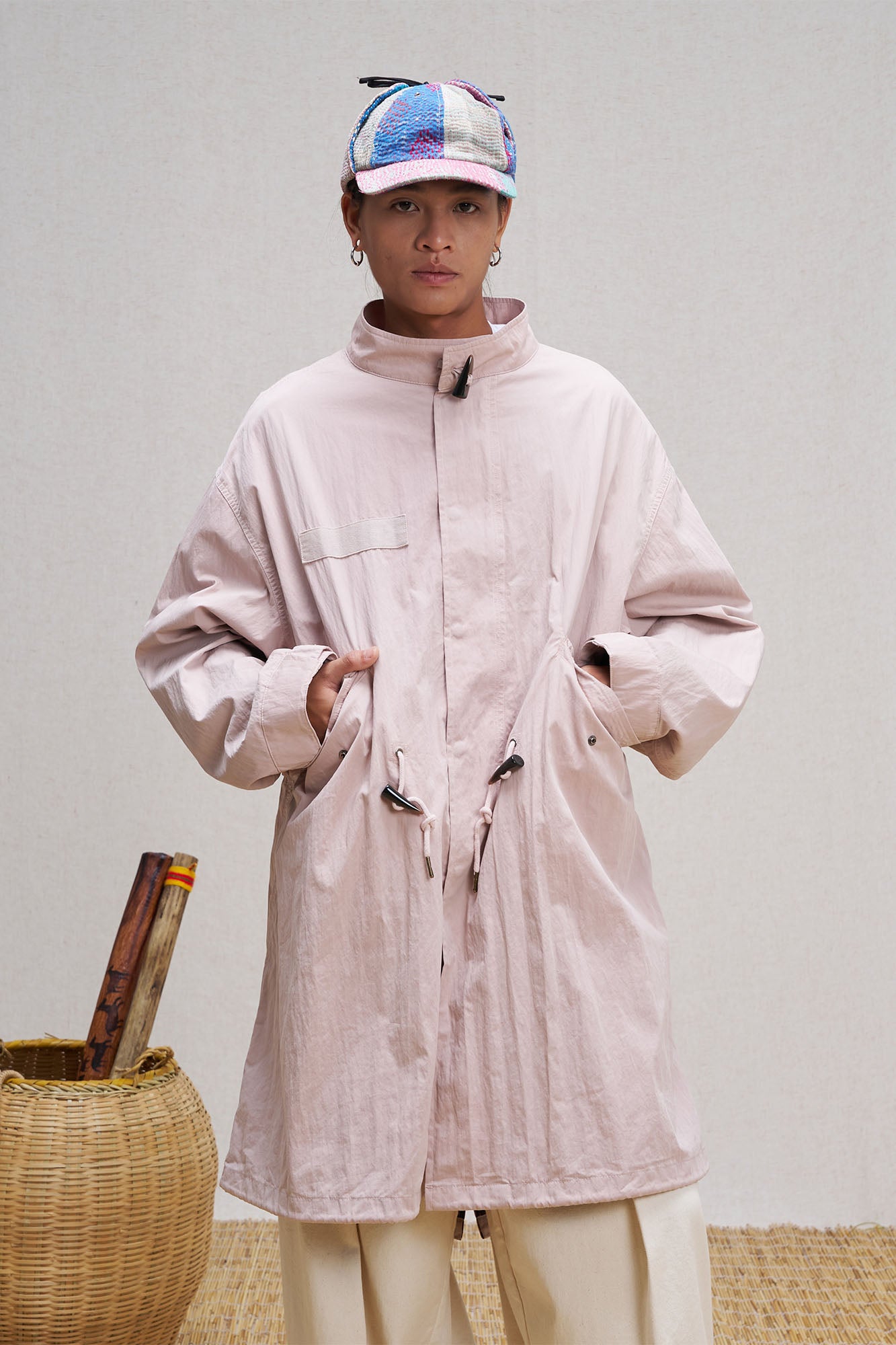 UNLIMITED MOTE Oversized Drawcord Parka