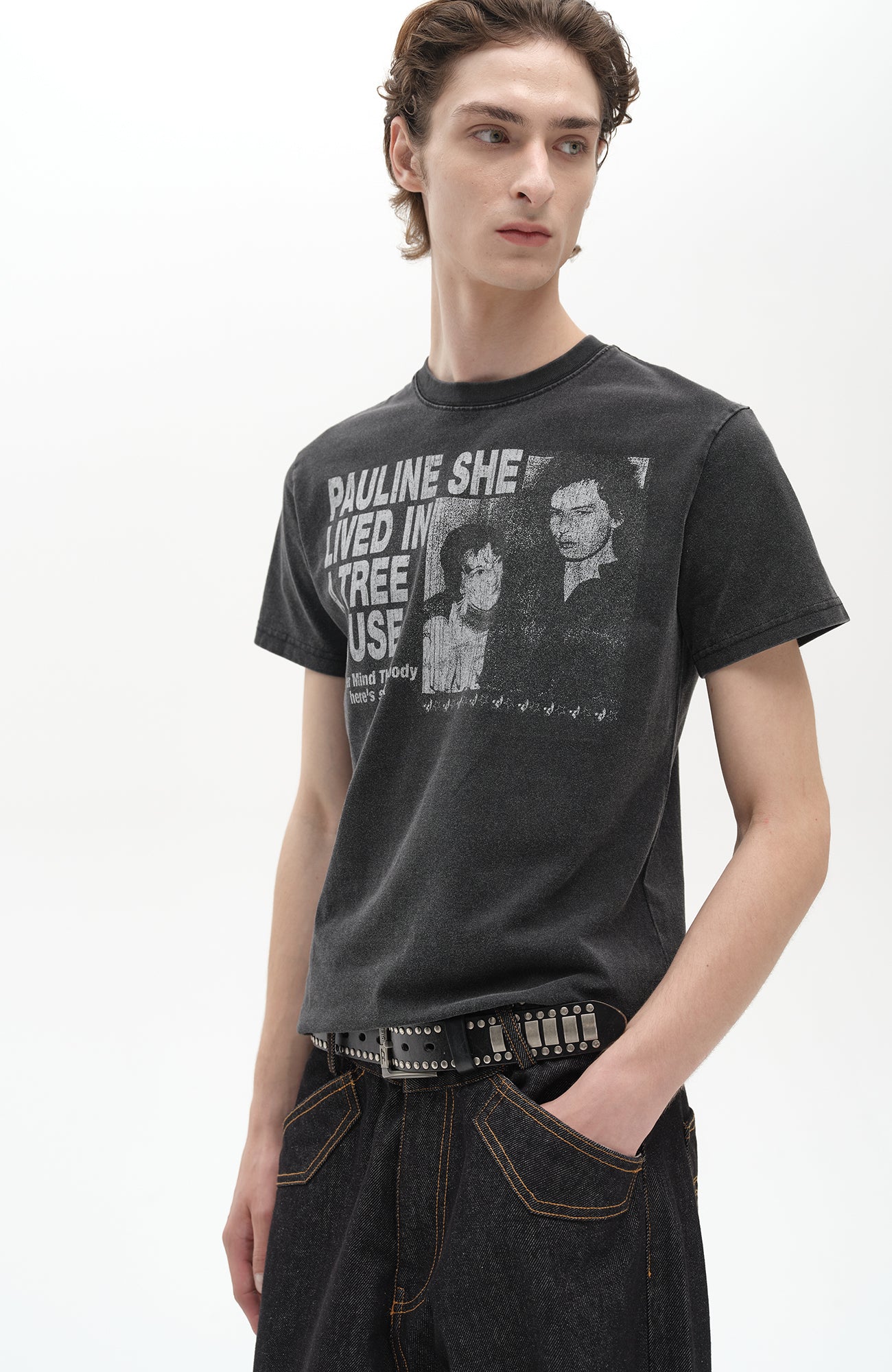 SADSOUP Washed Graphic Tee