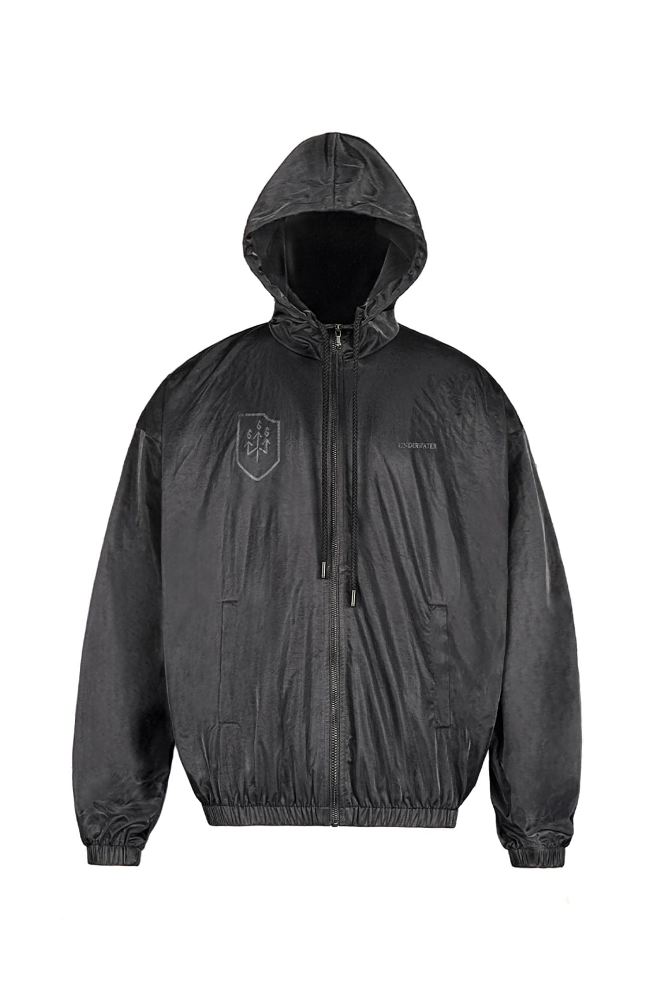 UNDERWATER Dark Soul Quick-Dry Lightweight Hooded Jacket, premium urban and streetwear designers apparel on PROJECTISR.com, UNDERWATER