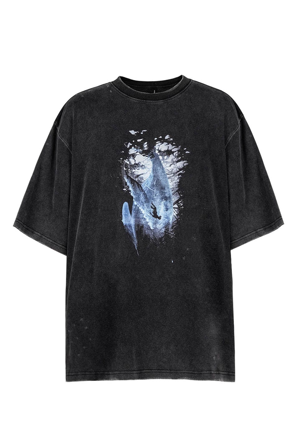 UNDERWATER Distressed Whale Fall T-Shirt