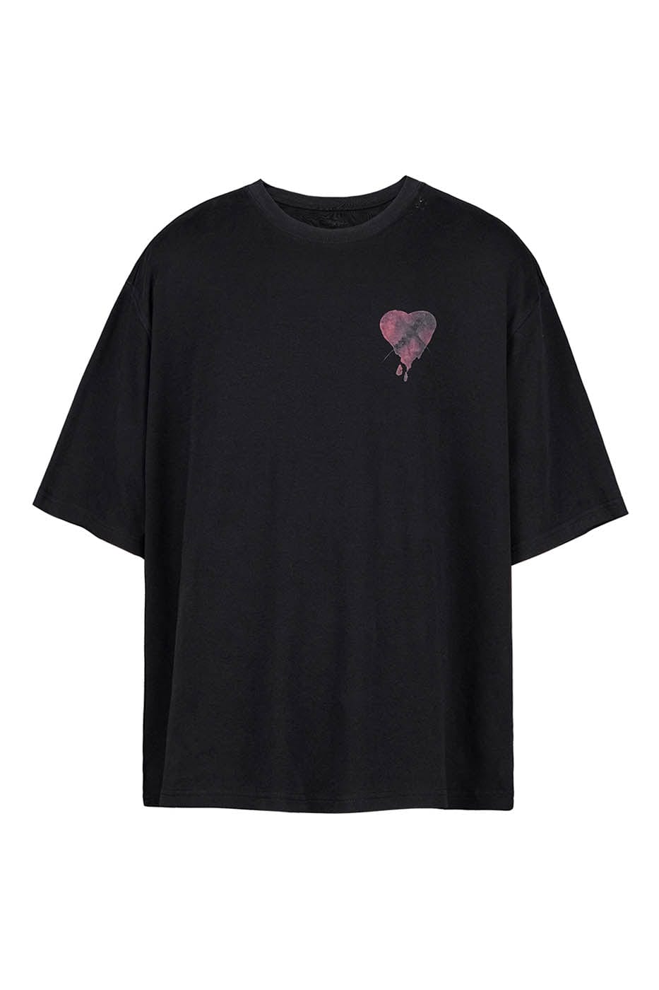 UNDERWATER Broken Heart Gothic LOGO T-Shirt