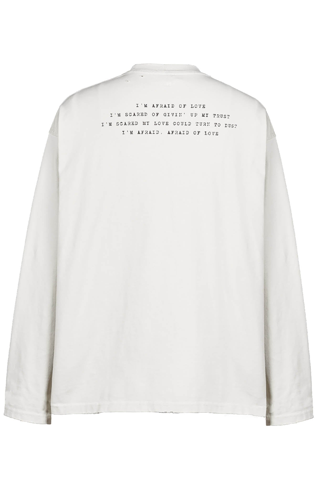 UNDERWATER Bridal Lament Long-Sleeve Tee White