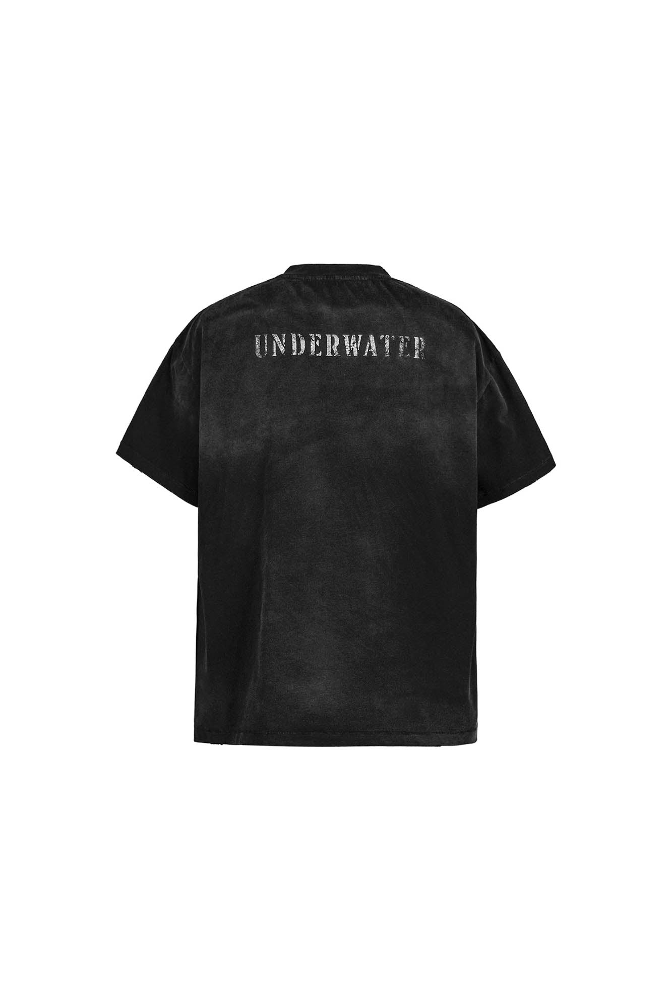 UNDERWATER Faded Curse Pocket T-Shirt