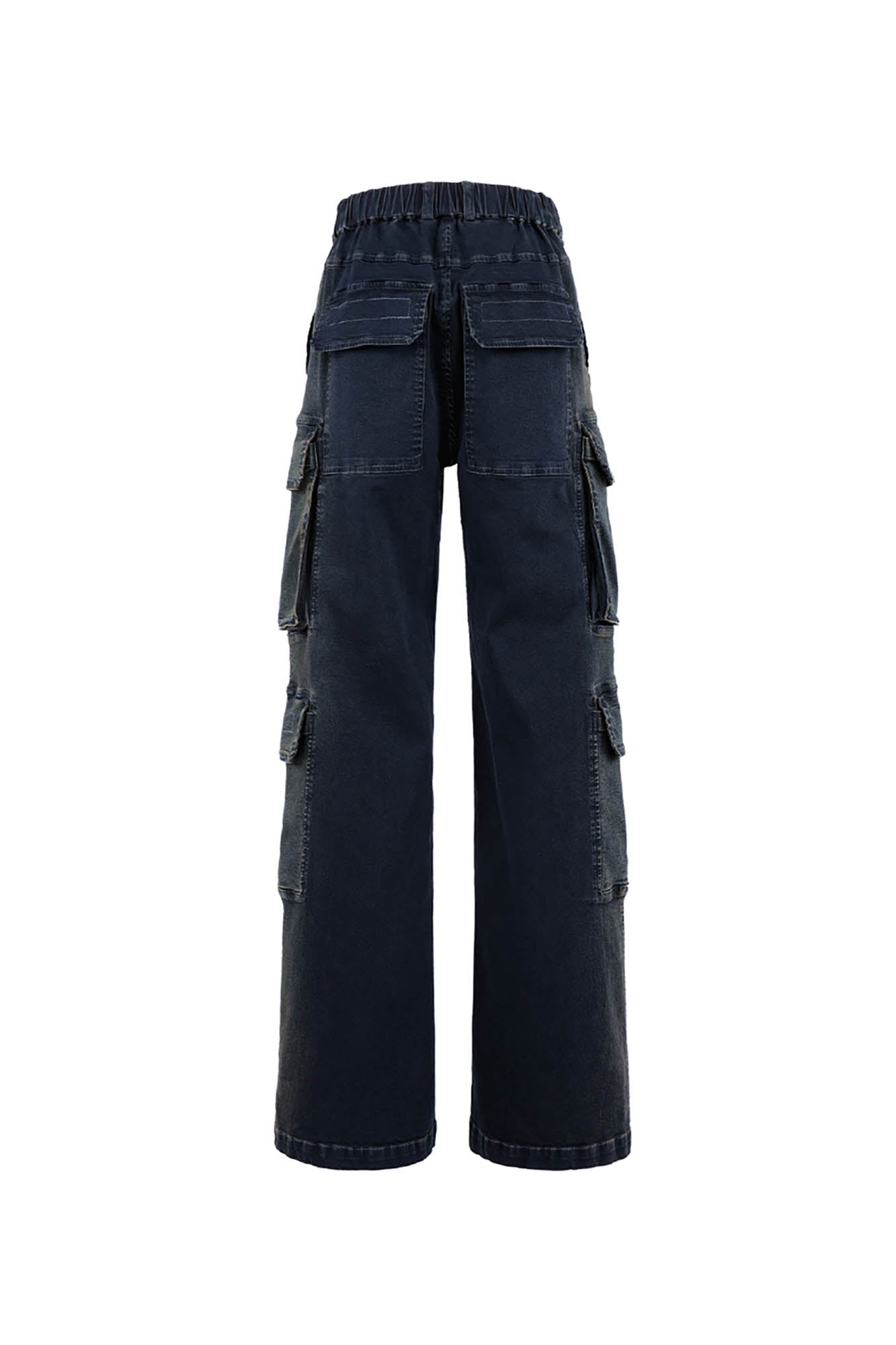 UNDERWATER Multi Pockets Gradient Jeans