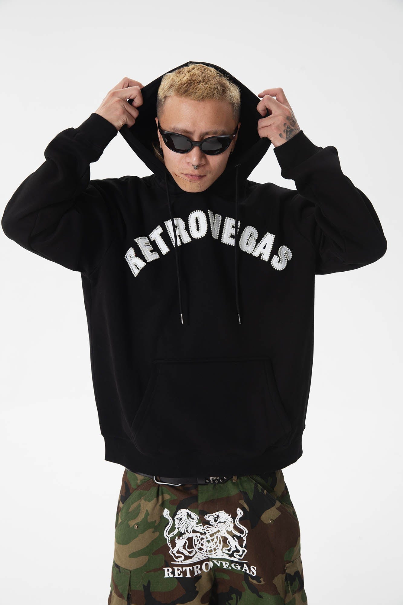 RTVG Pearl Drawstring Fleece Hoodie