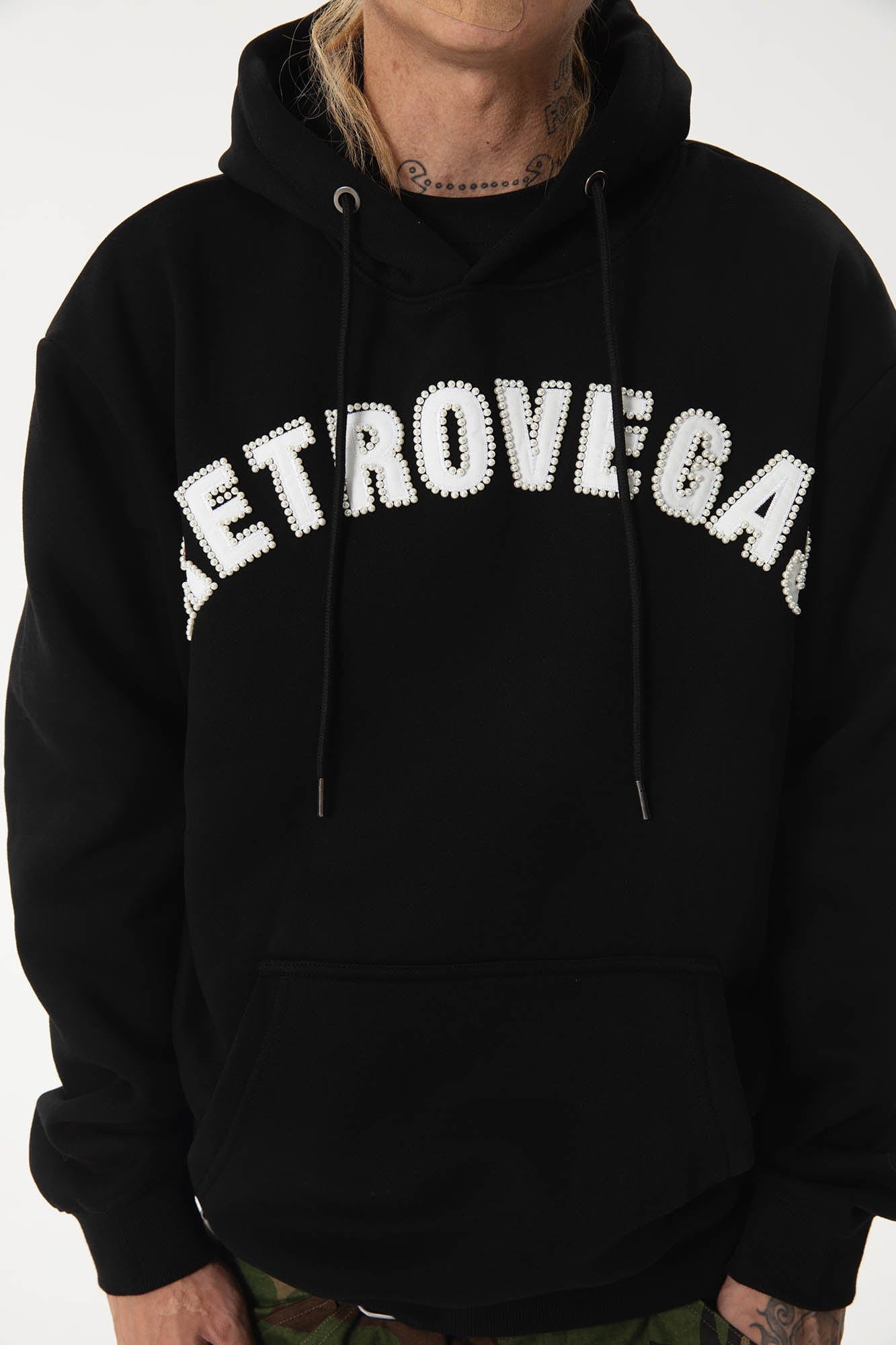 RTVG Pearl Drawstring Fleece Hoodie