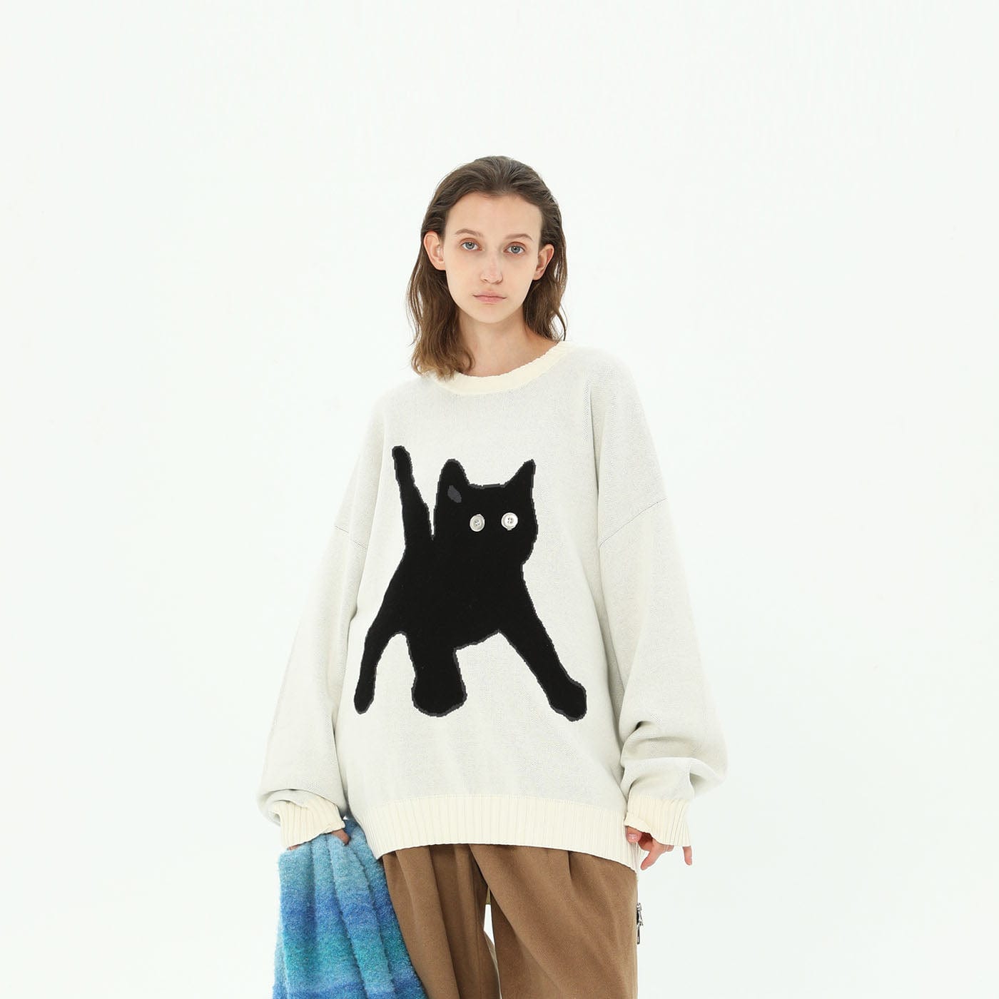 MIICHOUS Cat Sweater, premium urban and streetwear designers apparel on PROJECTISR.com, Miichous