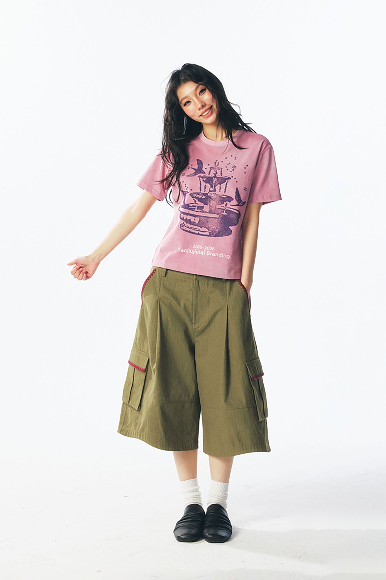 1997 POSTOFFICE Fountain Dove Distressed Tee, premium urban and streetwear designers apparel on PROJECTISR.com, 1997 POSTOFFICE