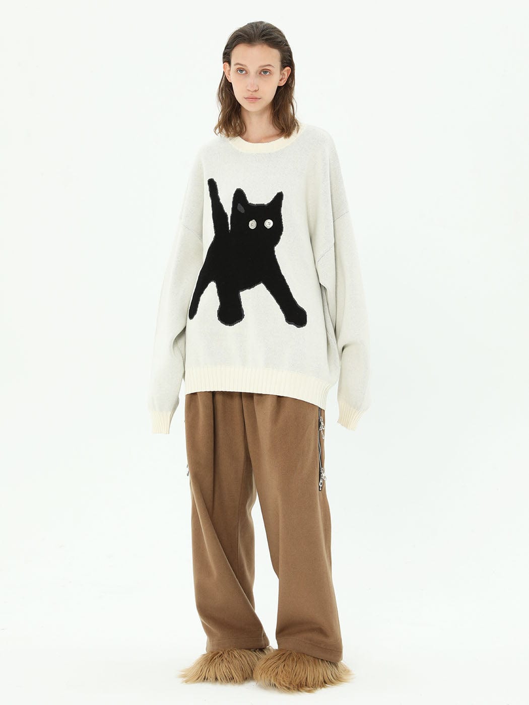 MIICHOUS Cat Sweater, premium urban and streetwear designers apparel on PROJECTISR.com, Miichous