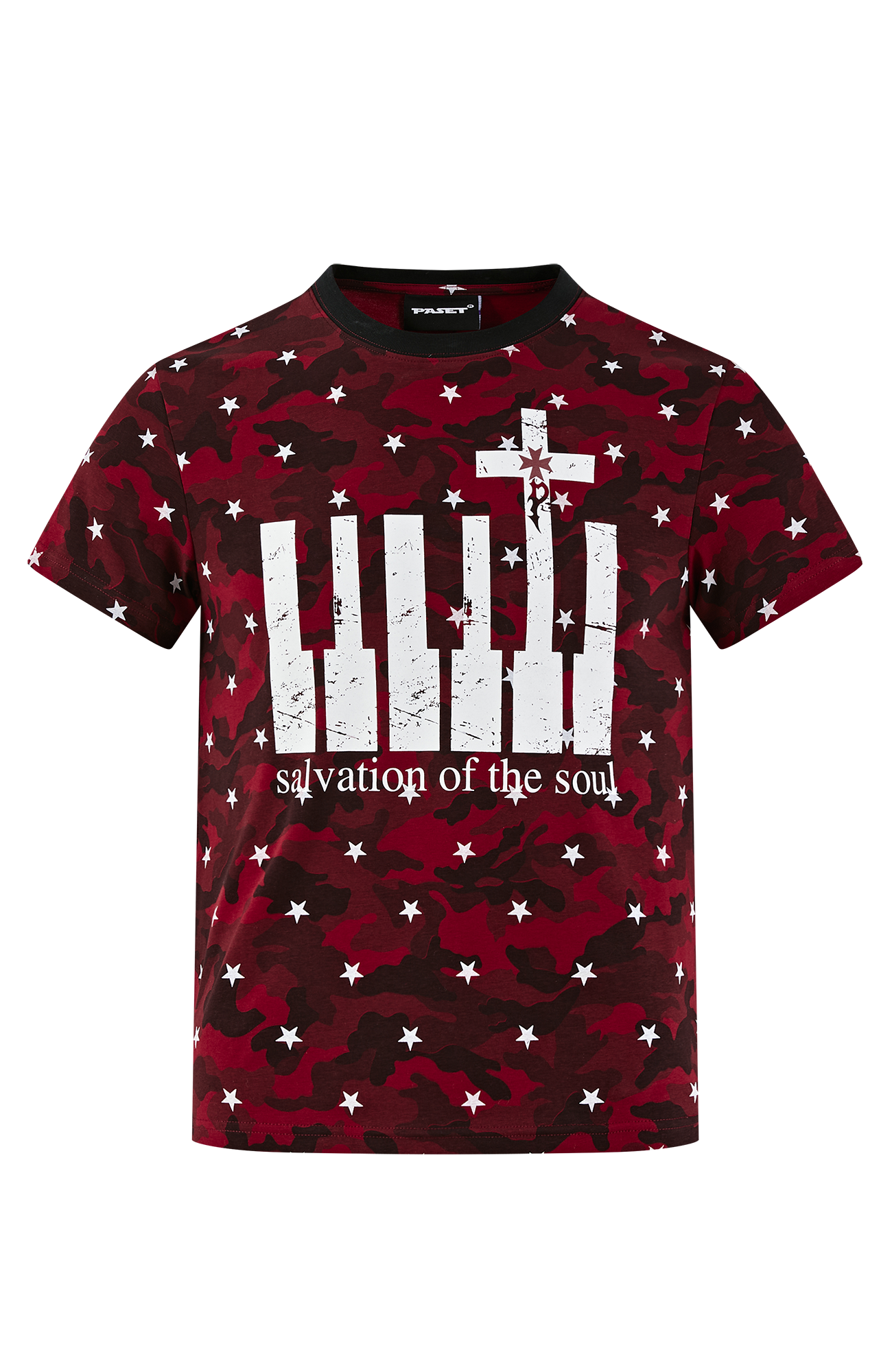 PASET Star Camo Cross Graphic Tee