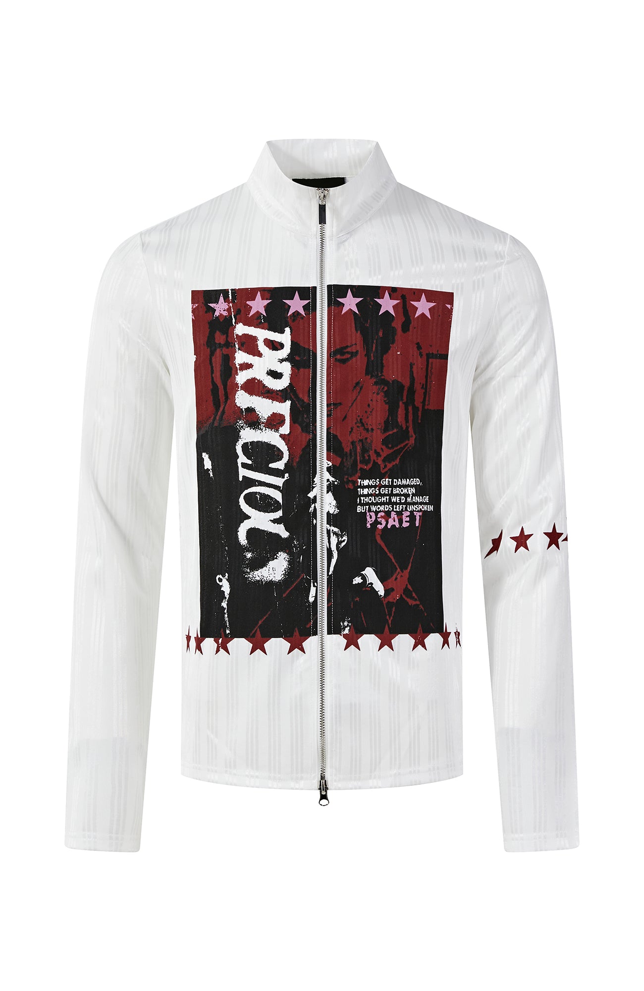 PASET Graphic Portrait Zip-Up Jacket