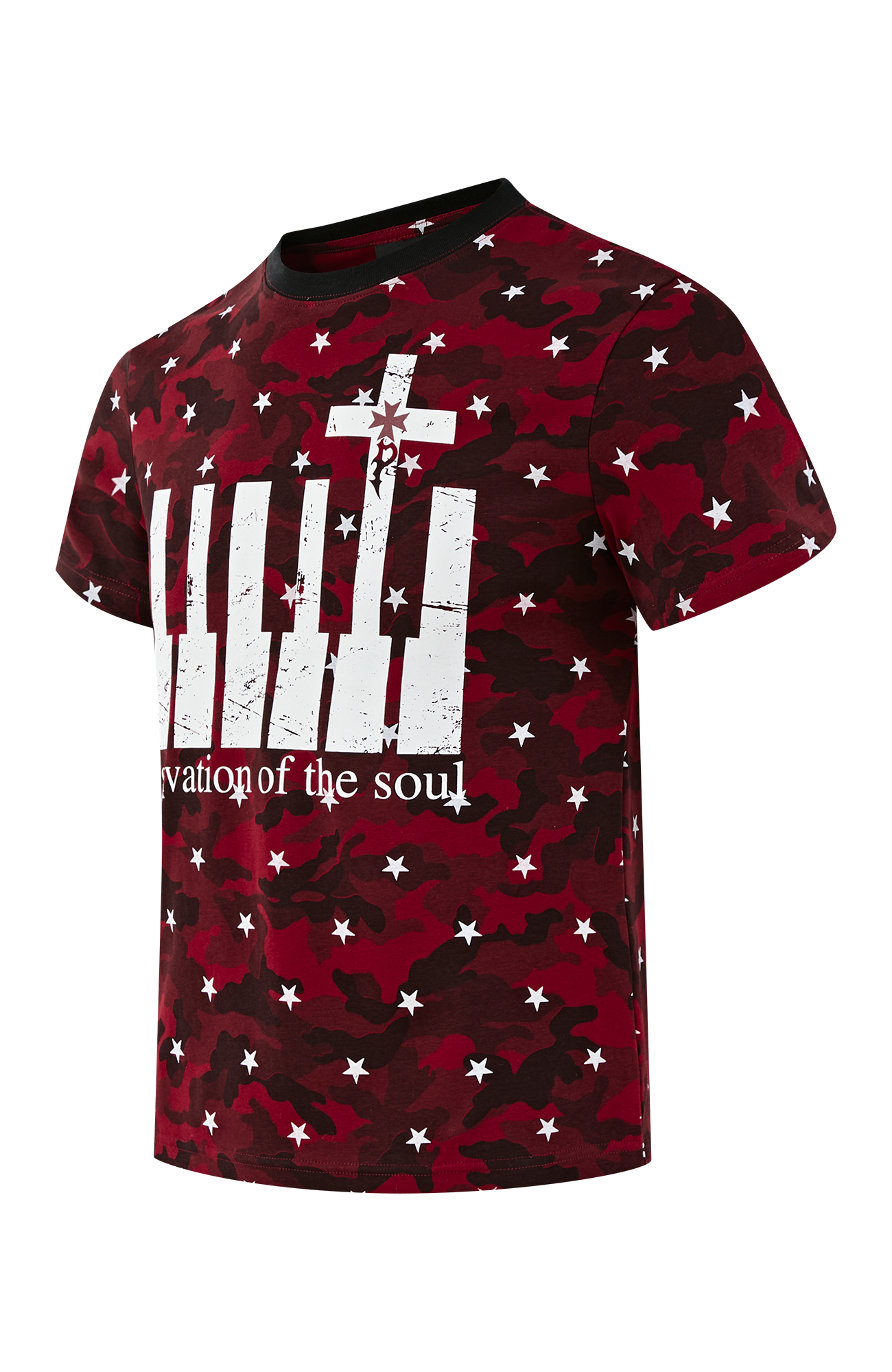 PASET Star Camo Cross Graphic Tee
