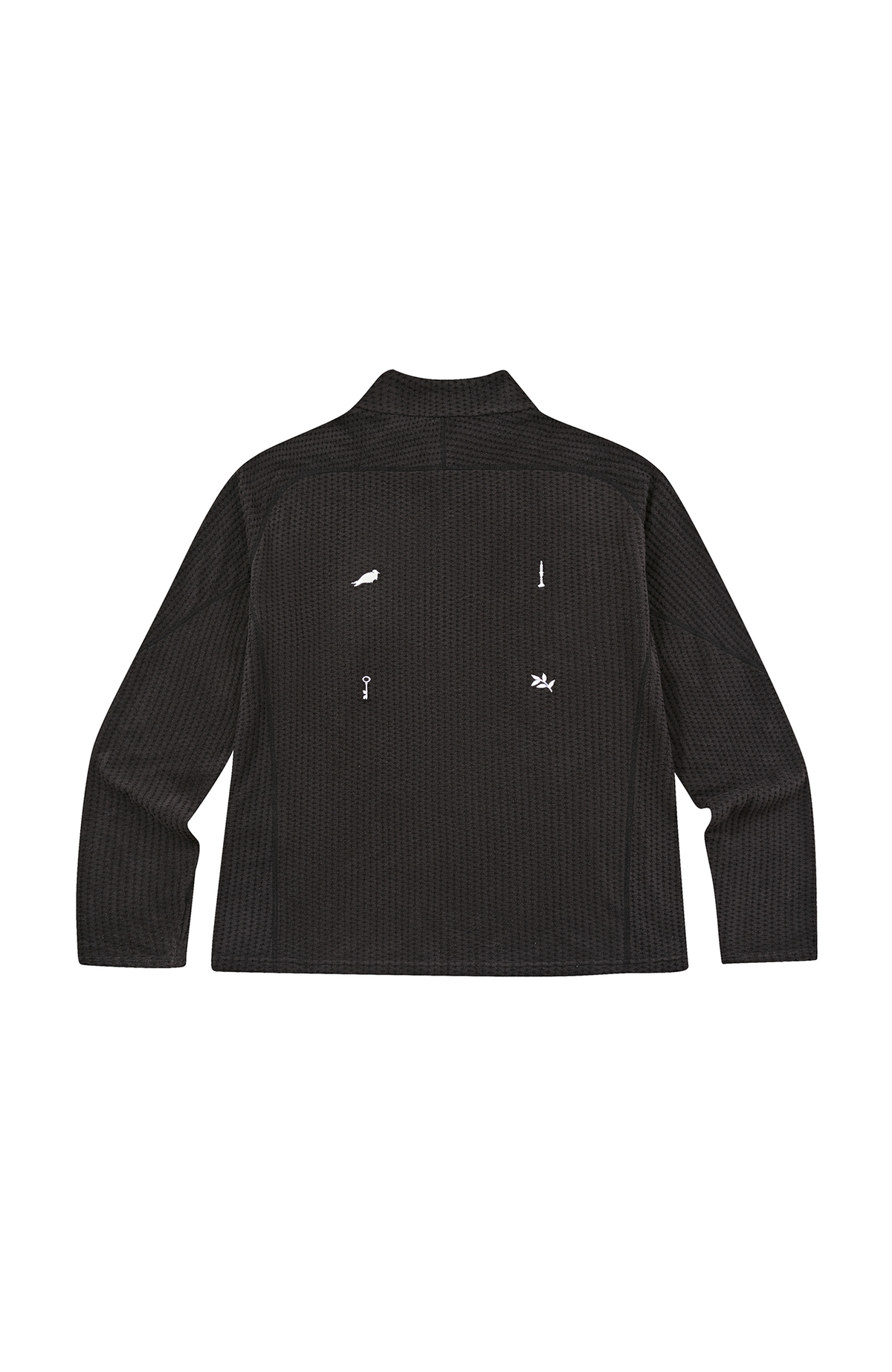 FMACM Diamond Fleece Half-Zip Long-Sleeve Tee