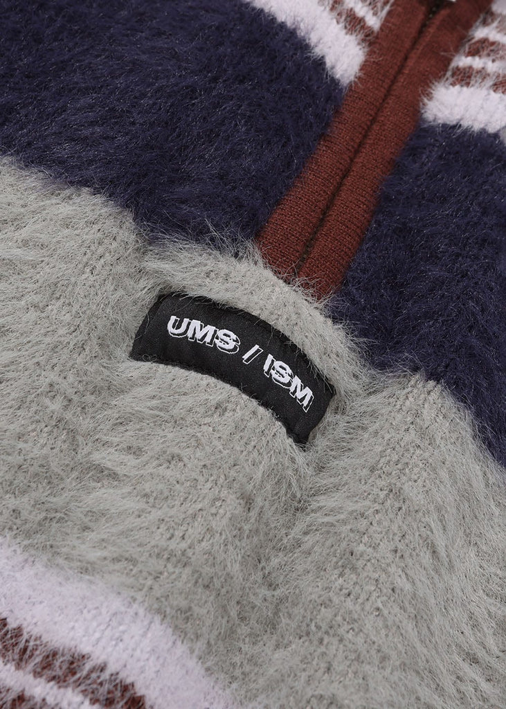UMAMIISM Classic Faux Mink Sweater Vest, premium urban and streetwear designers apparel on PROJECTISR.com, UMAMIISM