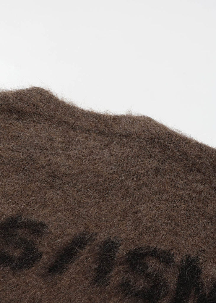 UMAMIISM The Tagged Mohair Sweater, premium urban and streetwear designers apparel on PROJECTISR.com, UMAMIISM