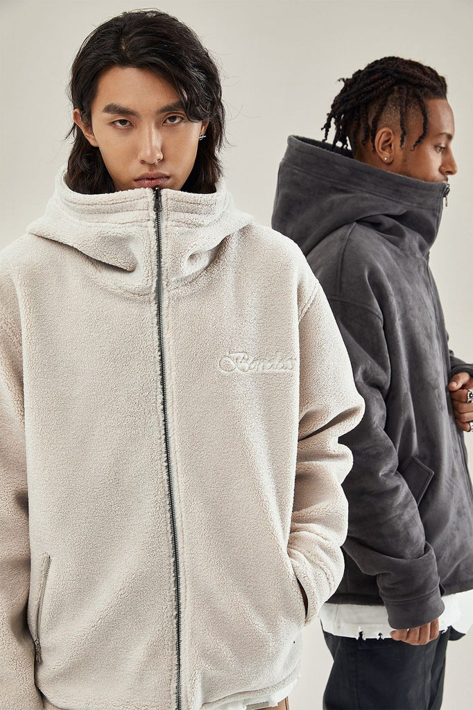 BONELESS Reversible Winter Hooded Jacket, premium urban and streetwear designers apparel on PROJECTISR.com, BONELESS