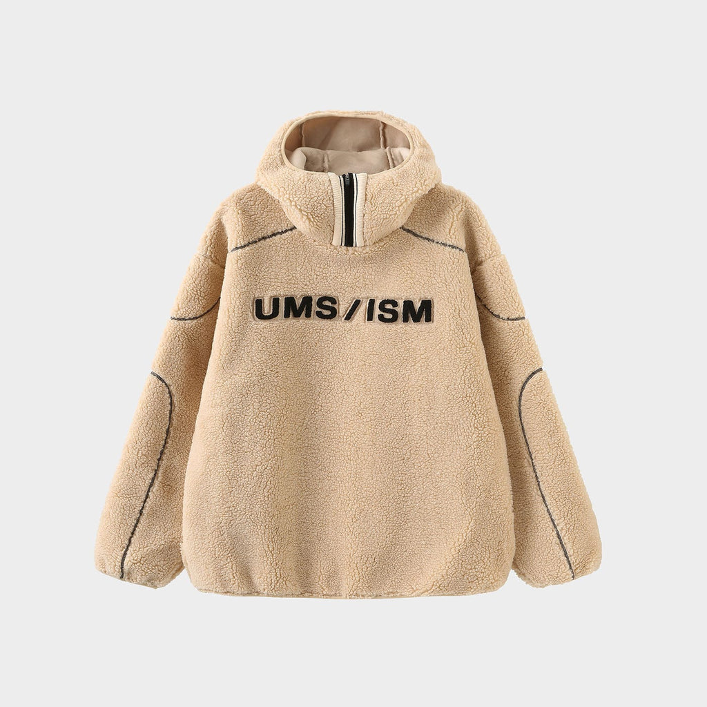 UMAMIISM Pullover Fleece Jacket, premium urban and streetwear designers apparel on PROJECTISR.com, UMAMIISM