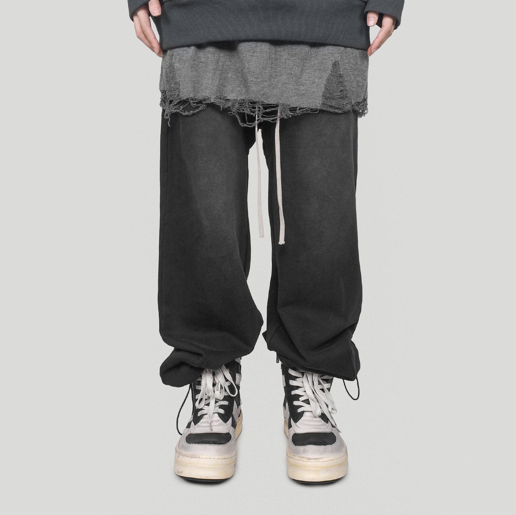 UNDERWATER Sueded Low Crotch Pants - PROJECTISR US