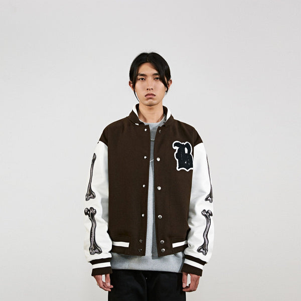 Bone Embroidery 2024 Varisty / Baseball Jacket