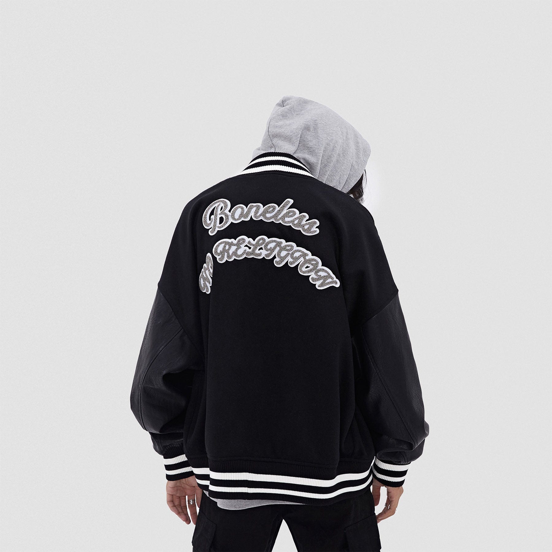 BONELESS Cities Varsity Jacket - PROJECTISR US