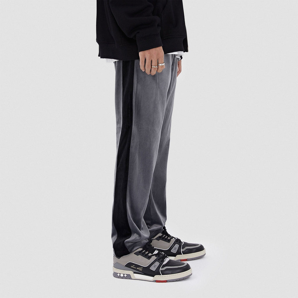 BONELESS Velvet Side Stripe Pants - PROJECTISR US