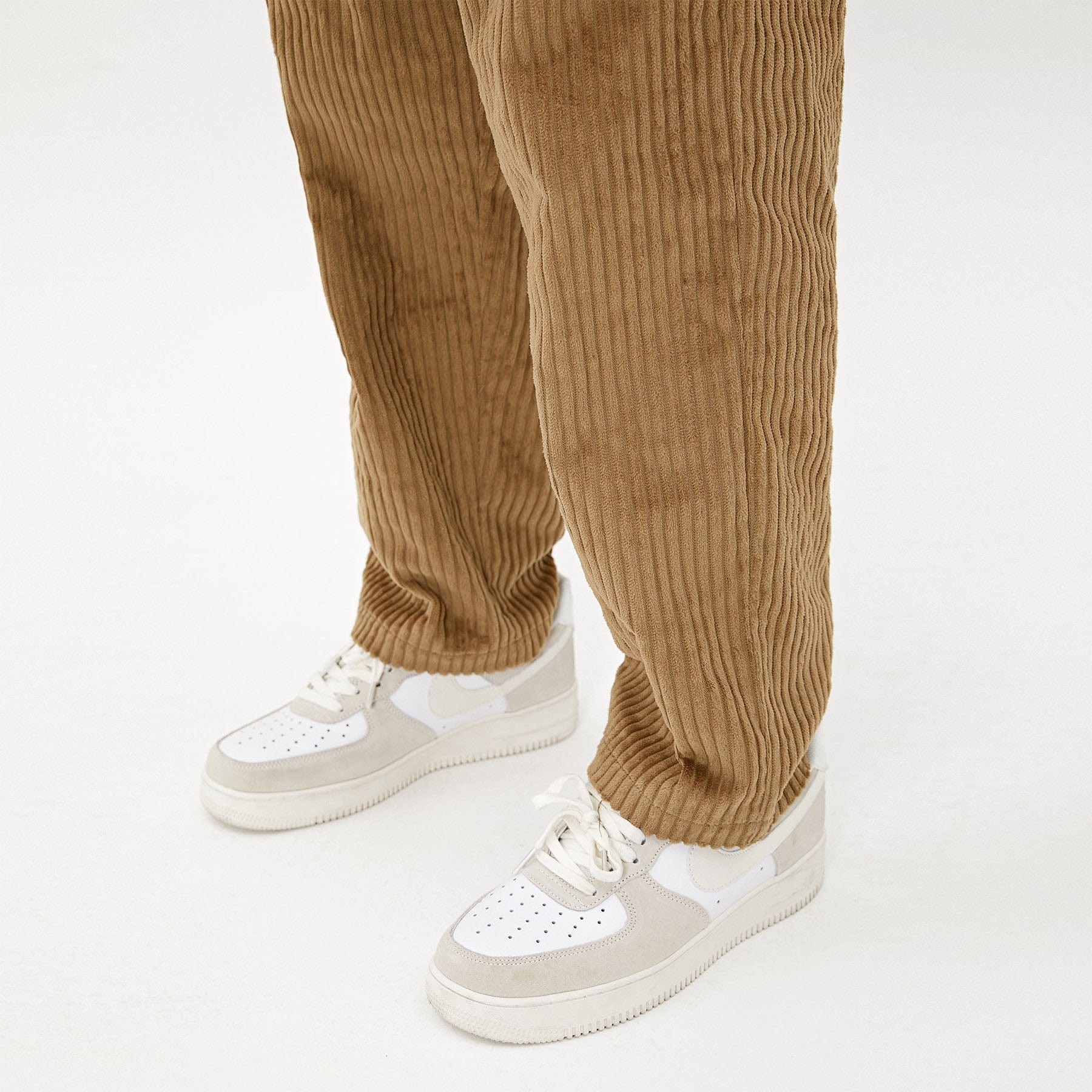 BONELESS Corduroy Classic Straight Pants（Only Dark Grey XL Left）