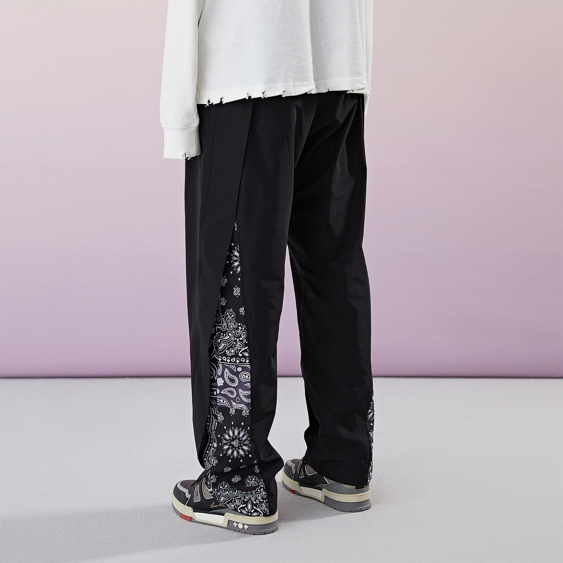 Conklab Bandana Split Oversize Pants - PROJECTISR US