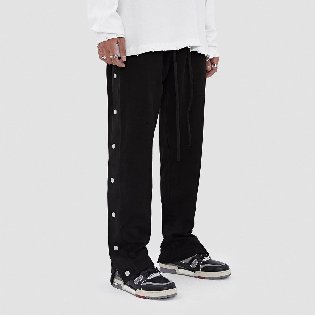 BONELESS Suede Textured Buttoned Pants - PROJECTISR US