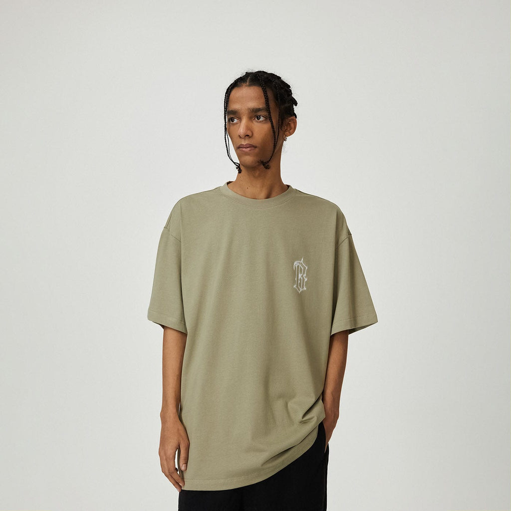 BONELESS Chalk LOGO T-Shirt, premium urban and streetwear designers apparel on PROJECTISR.com, BONELESS