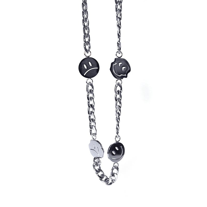 LURS FOUR FACES Emoji Necklace - PROJECTISR US