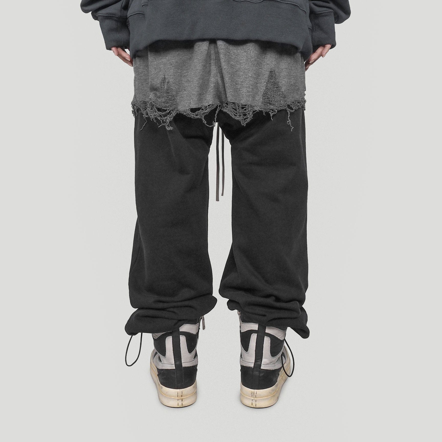 UNDERWATER Sueded Low Crotch Pants - PROJECTISR US