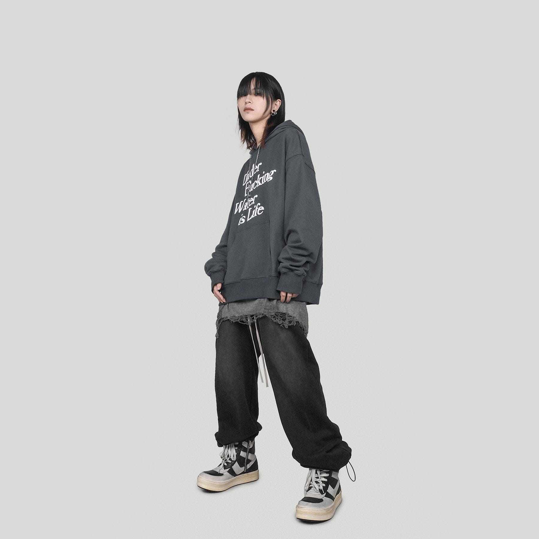 UNDERWATER Sueded Low Crotch Pants - PROJECTISR US
