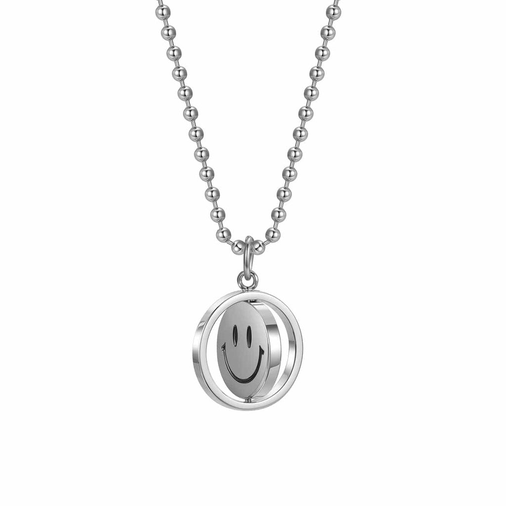 LURS Emoji Reversible Necklace (Tonal Beaded Chain) - PROJECTISR US
