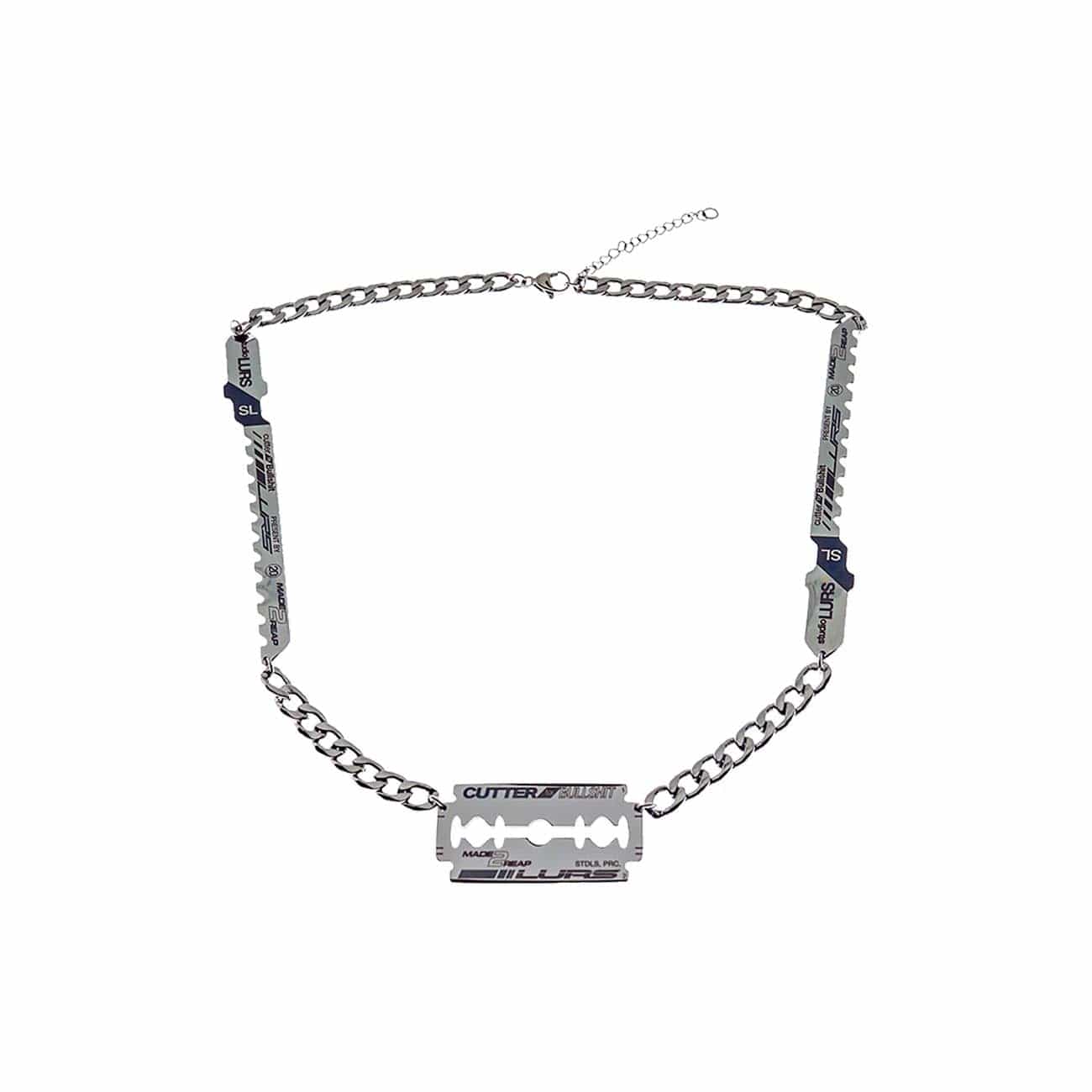 Charmed Chain Bracelet – Gold Plated Razor Blades | Brooklyn Charm