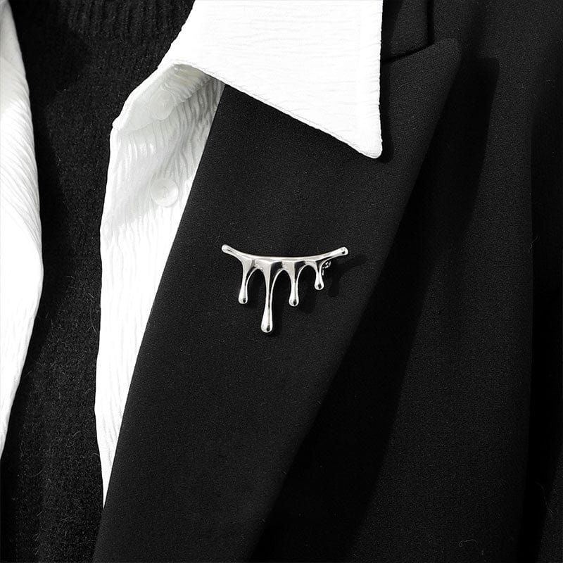 A LITTLE Tear Of Mercury Pin, premium urban and streetwear designers apparel on PROJECTISR.com, A LITTLE