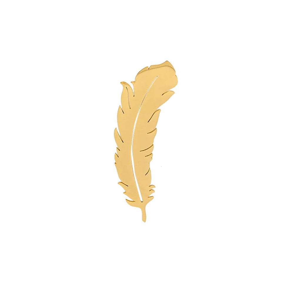 A LITTLE Feather Pin, premium urban and streetwear designers apparel on PROJECTISR.com, A LITTLE
