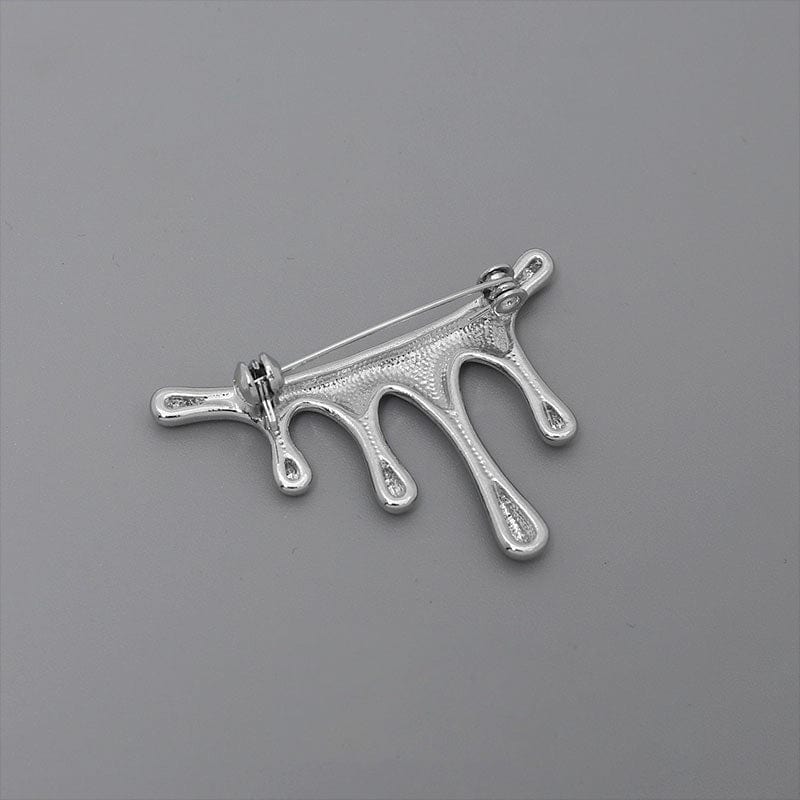 A LITTLE Tear Of Mercury Pin, premium urban and streetwear designers apparel on PROJECTISR.com, A LITTLE