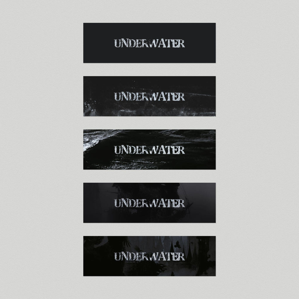 UNDERWATER Sticker Pack, premium urban and streetwear designers apparel on PROJECTISR.com, UNDERWATER