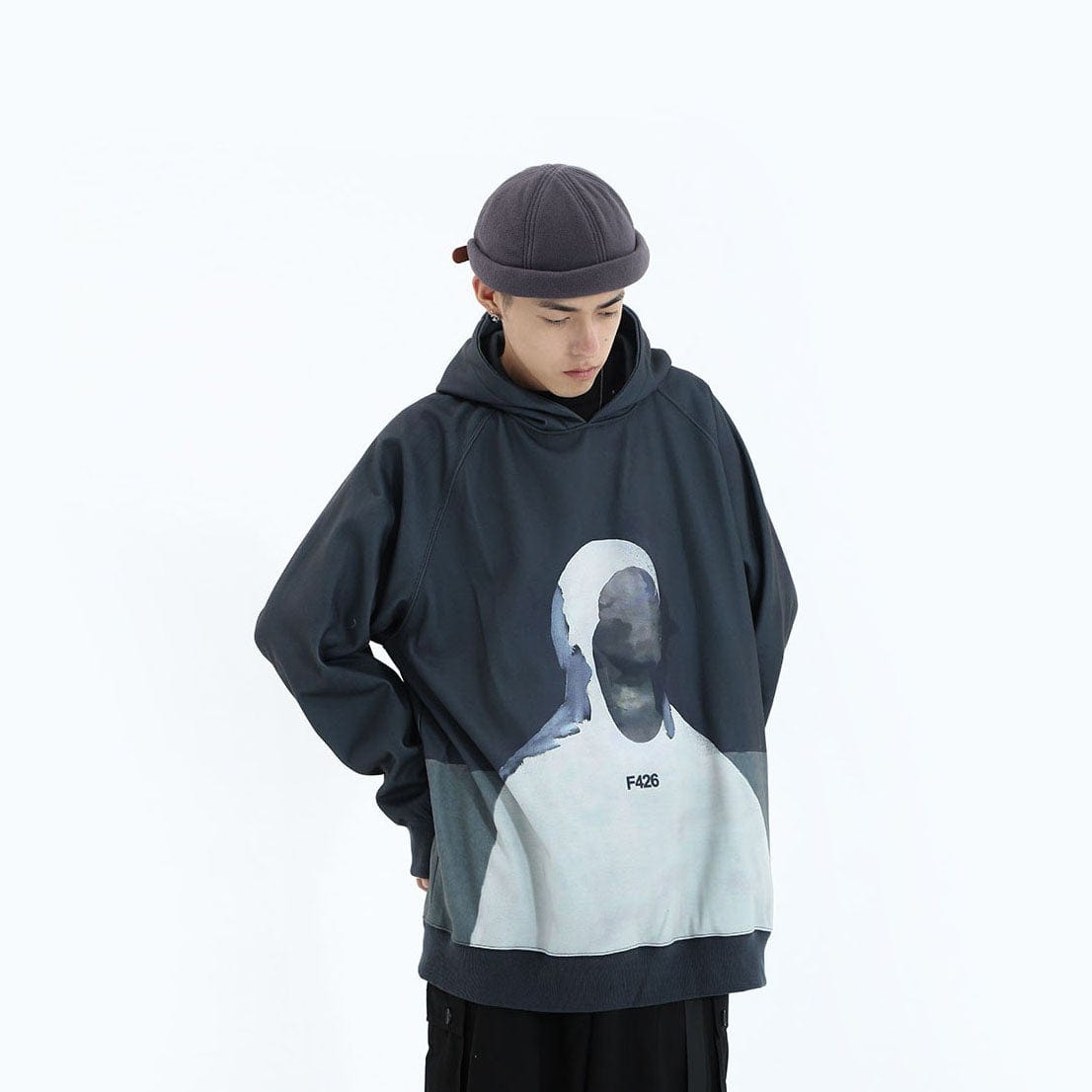 F426 Impressionism Portrait Hoodie - PROJECTISR US