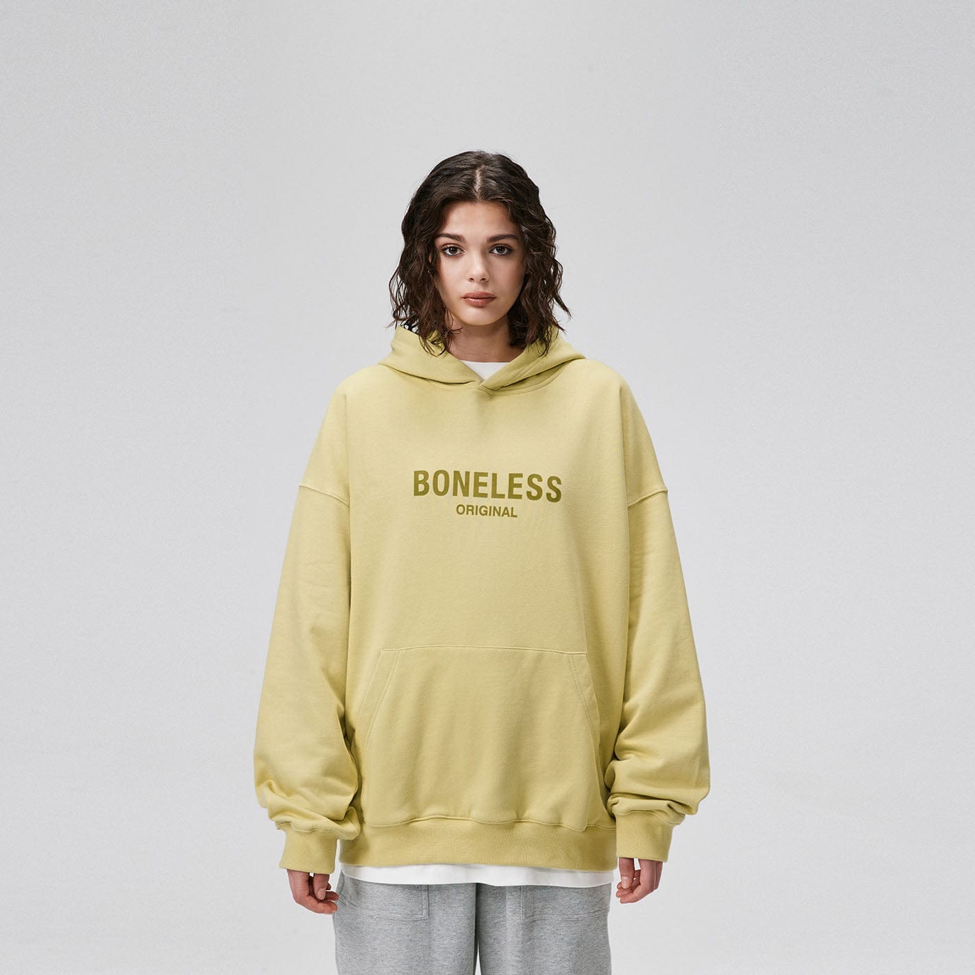 BONELESS Original Series LOGO Hoodie, premium urban and streetwear designers apparel on PROJECTISR.com, BONELESS