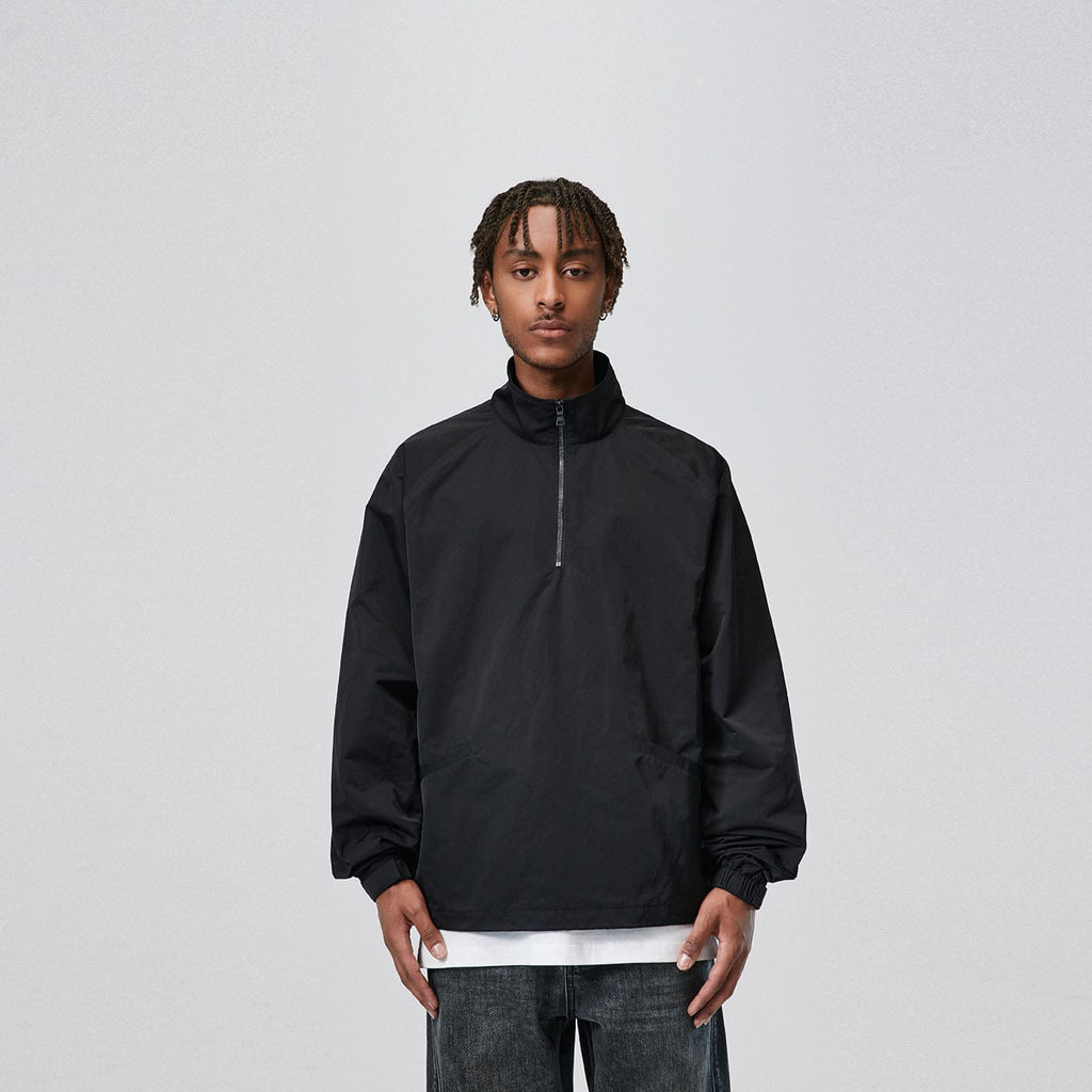 BONELESS Original Series High-Collar Pullover Jacket, premium urban and streetwear designers apparel on PROJECTISR.com, BONELESS