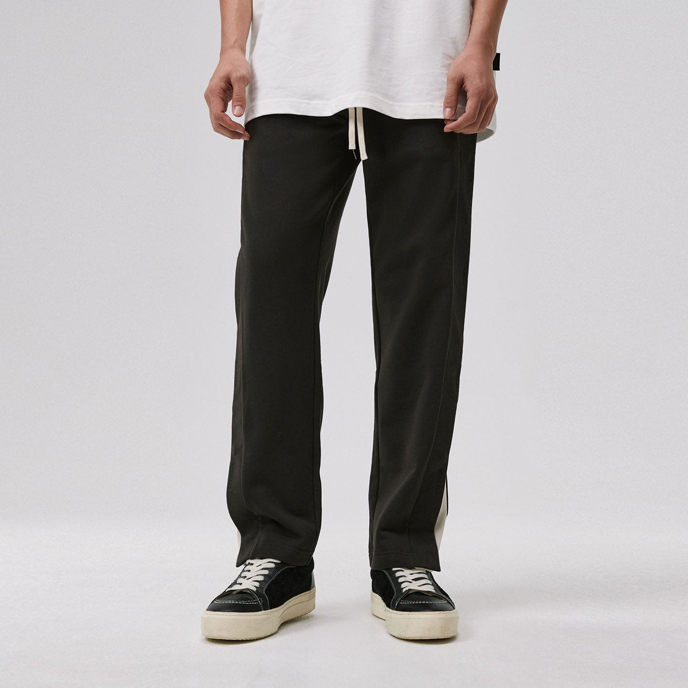 BONELESS Hidden Button Pants, premium urban and streetwear designers apparel on PROJECTISR.com, BONELESS